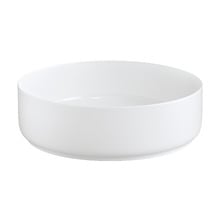 Sabina 400mm White Round Ceramic Above Counter Basin